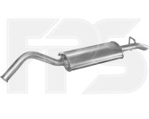 Глушник задній Audi 100 C3 1982-1991