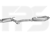 Глушник середній+задній BMW 5 E34