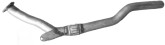 Труба вихлопна передня Audi A4, A6 Volkswagen Passat B5, Skoda Superb 1995-2008, 1.8/1.9/2.0/2.5, 8D0253301CJ