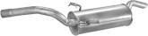 Глушник задній Fiat Scudo/Peugeot Expert/Citroen Jumpy, 1.6/1.9 D, 1726G6, 1726G8, 1726Z4