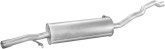 Глушник середній резонатор Seat Alhambra Volkswagen Sharan Ford Galaxy 1995-2010, 2.0/1.8