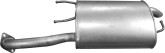 Глушник задній HYUNDAI ELANTRA, 287002D100, 287002D600, 287002D601, 287002D730, 287002D731, 287002D801