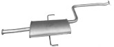 Резонатор вихлопної системи HYUNDAI MATRIX, 2870017300, 2870017350