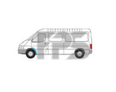 Ремчасть переднего крила Ford Transit (92-00) внутрення, права