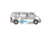 Ремчасть сдвижной двери Mercedes Vito (96-04) ступень права