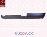 Порог Renault Kangoo (97-09) 2/3 двери, правий