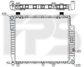 Радіатор охолодження двигуна Mercedes 202 1993-2000 (C-CLASS)