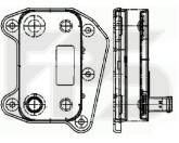 Масляний радіатор (теплообмінник) Mercedes 203/209/211/SPRINTER/VITO 