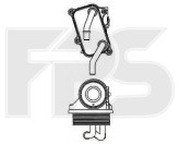 Масляний радіатор (теплообмінник) Mercedes FP 46 B25