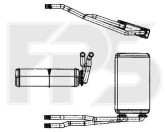Радіатор пічки BMW 3 (E46) 1998-2001, 8.372.771