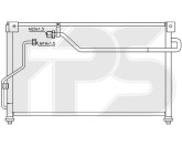 Радіатор кондиціонера Mazda 626 GE 1992-1997 mx6