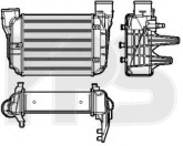 Радіатор надува (інтеркулер) Audi A4 B6 B7 2001-2008