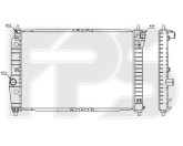 Радіатор охолодження двигуна CHEVROLET AVEO T200 2003-2008, 96816483