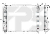 Радіатор охолодження двигуна CHEVROLET AVEO T200 2003-2008