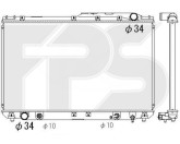 Радіатор охолодження двигуна Toyota Camry 10 1992-1996, 640007030, 1640007040