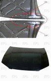 Капот Toyota Camry 20 Тойота Камри 96-01 , FP8162281