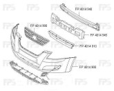 Решітка радіатора Kia Ceed 2007-2009