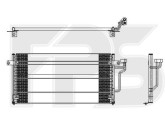 Радіатор кондиціонера Mitsubishi Lancer 92-92 Colt 92-96