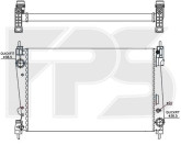 Радіатор охолодження двигуна Fiat Doblo, Opel Combo (10-15) 