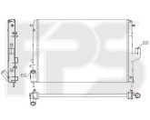 Радіатор охолодження двигуна Renault Duster, Logan 1.5 dci 2009-2013 5ст. кпп,