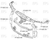 Окуляр панели лівий Suzuki Grand Vitara 2006-2014