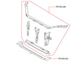 Панель передня (телевізор) Subaru Impreza 2007-2011
