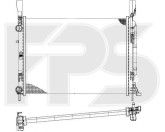 Радіатор охолодження двигуна Renault Kangoo Рено Кенго Кангу 03-09 , FP56A58 AVA