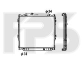 Радіатор охолодження двигуна Toyota Prado 90 1996-2003