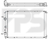 Радіатор охолодження двигуна Renault Megane 95-99, FP56A1134X