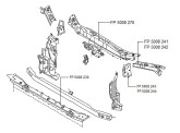 Панель передня (телевізор) нижня Nissan Micra K12 2003-2012