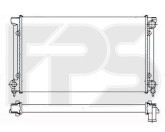 Радіатор охолодження двигуна VW Passat B3/B4 Пассат Б3/Б4 88-96 , FP74A437X AVA