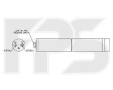 Осушувач кондиціонера Nissan Primera P12 X-Trail 2001-2014