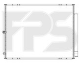 Радіатор кондиціонера Lexus RX300 (04-08) 3.0 (AVA)