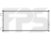 Радіатор кондиціонера на FORD TRANSIT 2000-2006