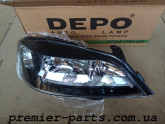 Фара права передня Opel Astra G 1998-2009 , чорна