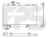 Радіатор охолодження двигуна Nissan Almera Classic (06-13) 1.6 АКПП, конд. 