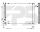 Радіатор охолодження двигуна Lexus RX (04-08) 3.0 АКПП, кондиционер (RX300) (Koyorad)