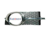 Решетка бампера Chevrolet Aveo 06-11 под ПТФ, права(комплект с хром. накладкой) 