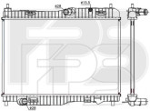 Радіатор охолодження двигуна Ford Fiesta VI (09-17) АКПП (Koyorad)