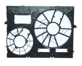Дифузор вентилятора Volkswagen Touareg 2002-2009, Audi Q7 2006-2015, 7L0121207A, 7L0121207D