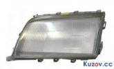 Скло фари Mercedes C-Class W202 93-96 праве, (без омивателя) 