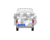 Ремчасть задней двери Mercedes Sprinter 95-06 - ліва(Klokkerholm)