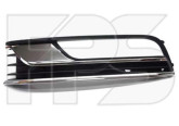 Решетка бампера Volkswagen Passat B7 2010-2014, ліва, тюнинг 