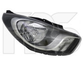 Фара права передня Hyundai I-10 2007-2013 електричне чорна