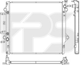 Радіатор охолодження двигуна Toyota Prado 120 Тойота Прадо (4.0)