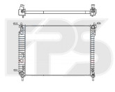 Радіатор охолодження двигуна Chevrolet Captiva, Opel Antara (06-15) 2.4, 3.2 с МКПП