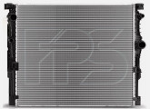 Радіатор охолодження двигуна BMW 5 G30/G31, 7 G11 2017-, 17118642875, 17118743665