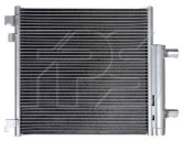 Радіатор кондиціонера Ravon R2 2016-, Chevrolet Spark 2010-2015, 94554553, 95326120, 95395384