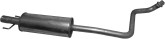 Глушник задній Toyota Yaris Verso 1999-2003, 1.3,  1741021101, 17410-21110, 1741021111, 1741021170, 1741021171