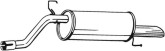 Глушник задній Opel Corsa D 2007-2014, 1.3 D, 13235440, 13235441, 5852683, 5852684